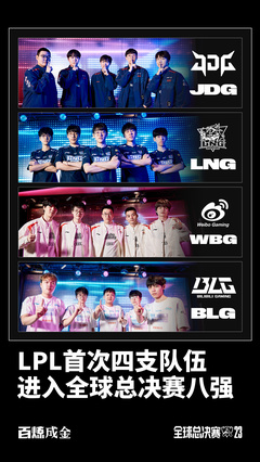 《英雄联盟》S13 全球总决赛瑞士轮收官:LPL 四支战队携手打入 8 强